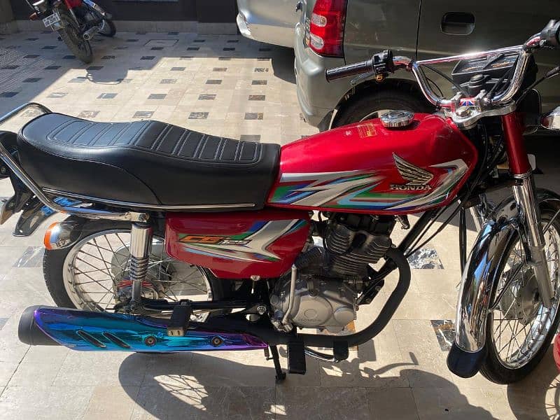 Honda 125 new condition 2023 1