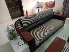 Six Seater solid wood sofa set for sale