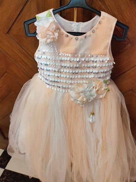 fancy fairy wedding wear frock 3