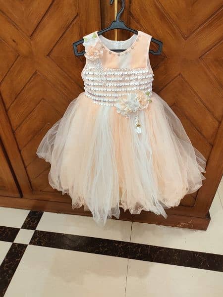 fancy fairy wedding wear frock 4