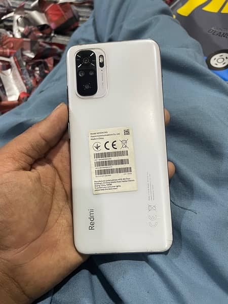 Redmi not 10 4/128gb With Box No exchange 1