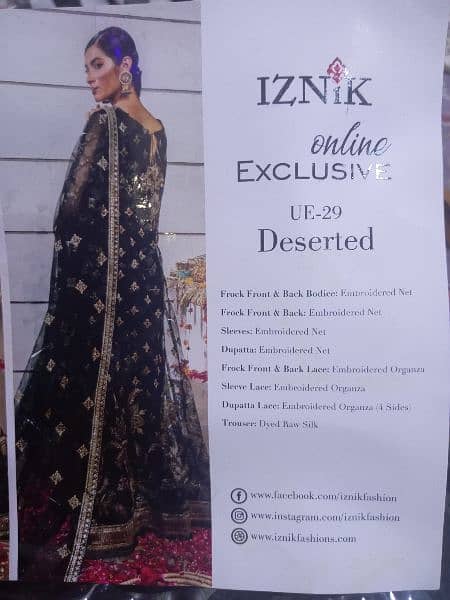 Iznik unstitched suit 3