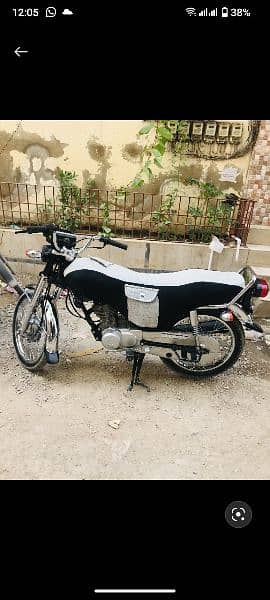 Honda cg125 2018 just like a new 0