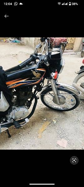 Honda cg125 2018 just like a new 5