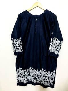 Sale -Sale-Sale Girls stitched embroidery lawn shirt