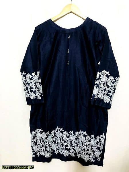 Sale -Sale-Sale Girls stitched embroidery lawn shirt 2