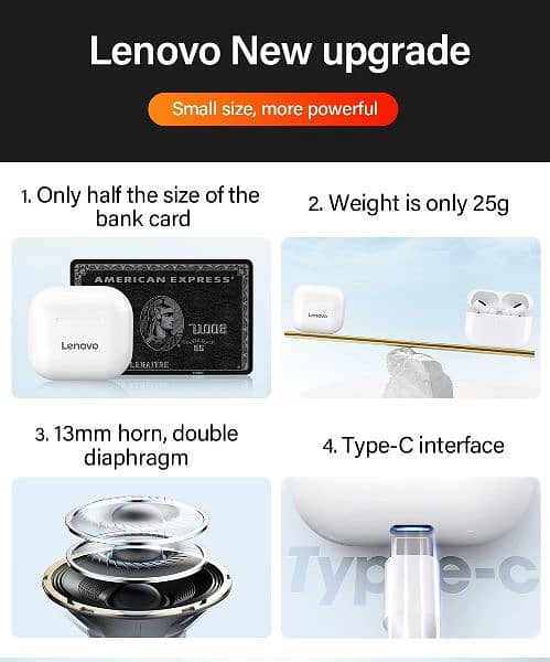 DHL Lenovo Lp40 Earbud available in original quality 2