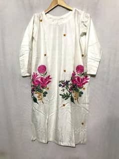 Sale-Sale-Sale Girl's Embroidery Lawn Shirt