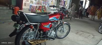 Honda cg 125, 2024 model . only 2700 km driven