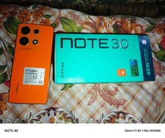 condition10/10/ complete box note 30 infinix