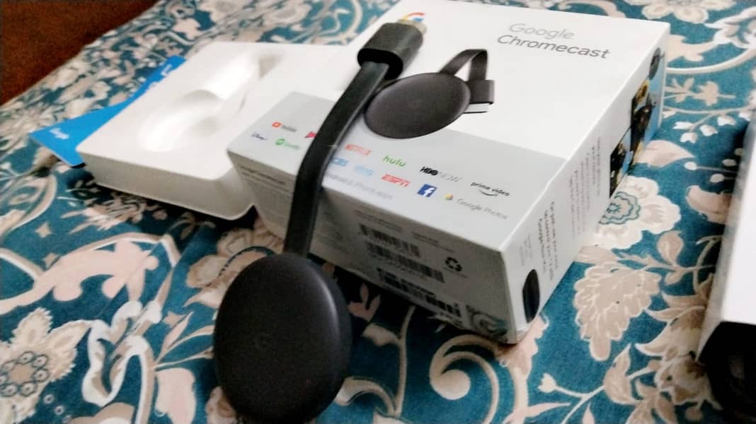 100% Original third-generation Google Chromecast with BOX 0