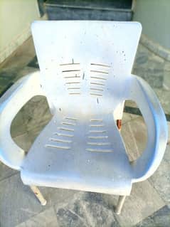 4 PLASTICE TURBO USED CHAIRS