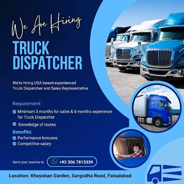 We're hiring CSR & Truck Dispatchers 0