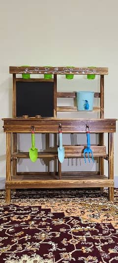 Real wood kitchen set for kids