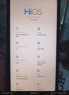 tecno camon 19 now 6+4/128 0