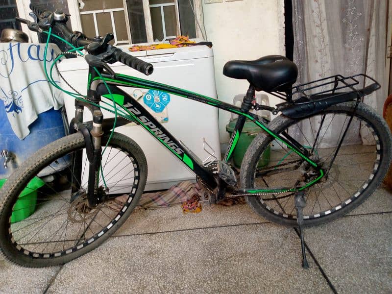 26 inch ,12 springs aluminum frame mountain bycle for sell 1