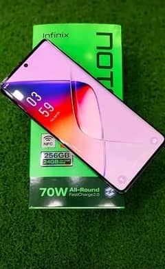 Non pta Infinix note 40 pro new with 12gb memory 256gb