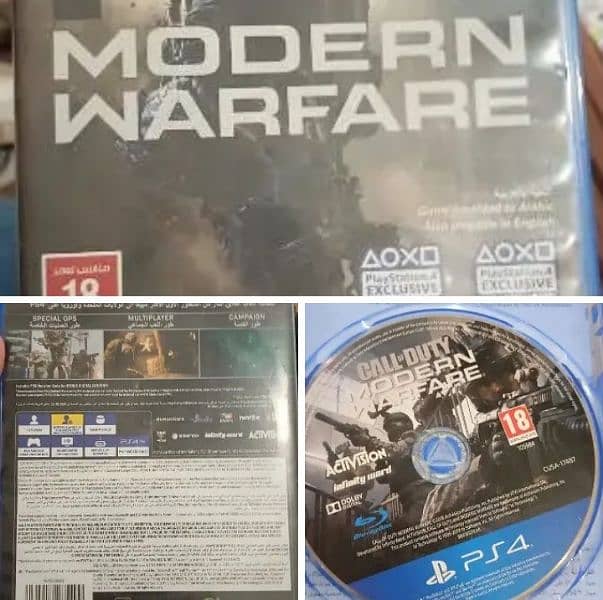 call of duty modern warfare PS4 0