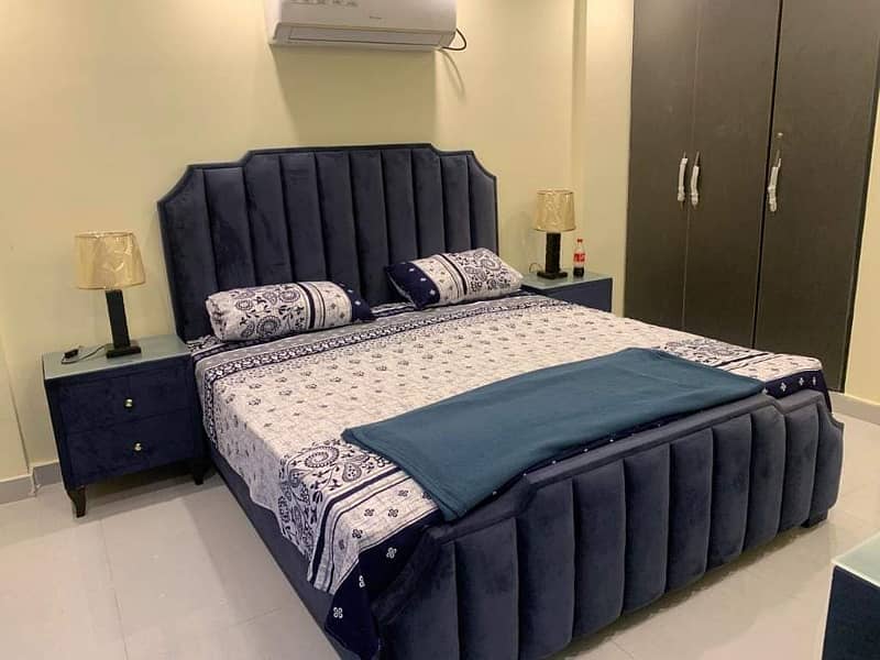 1 Bed Furnished Apartment Available For Rent In Nishtar Block Bahria Town Lahore 0