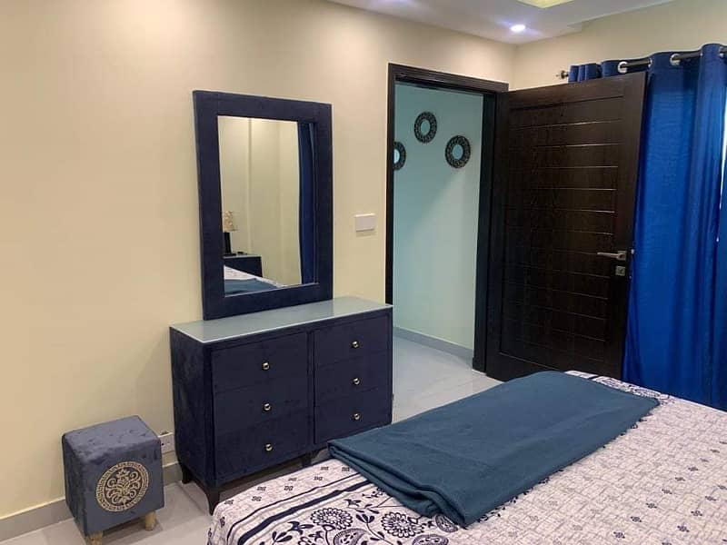 1 Bed Furnished Apartment Available For Rent In Nishtar Block Bahria Town Lahore 1