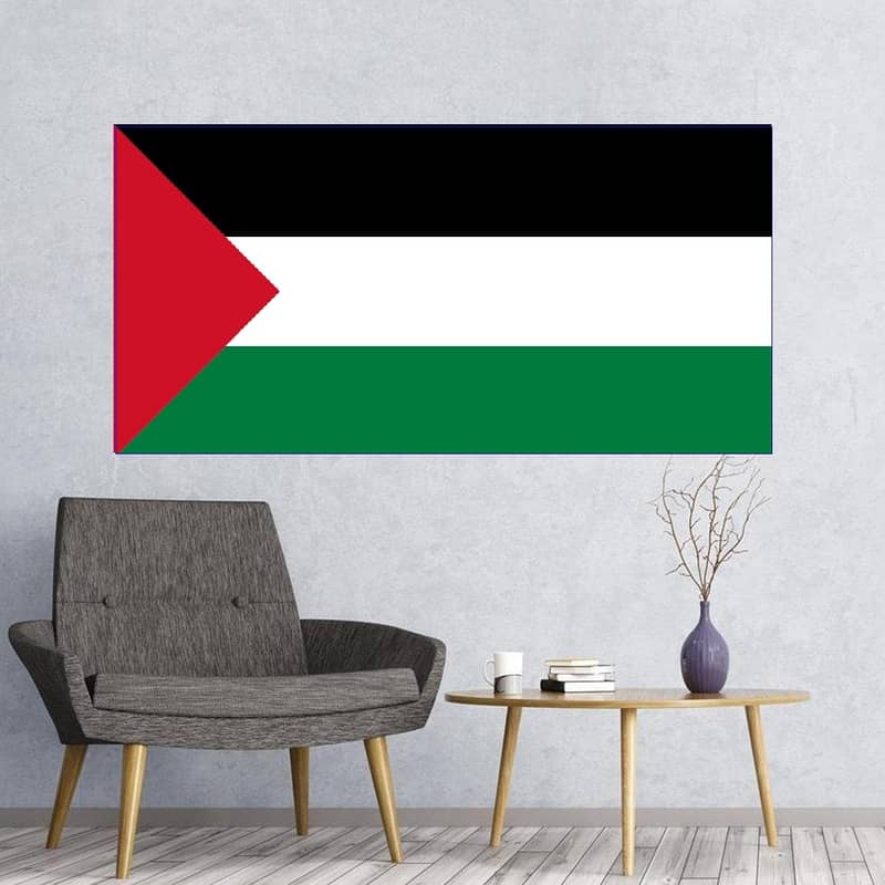 Palestine Flag, Keffiyeh Muffler , UAE Flag, Dubai Flag, Any Logo Flag 11