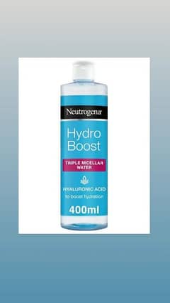 TAKING ORDERS FOR "NEUTROGENA MICELLAR WATER"
. 
FROM SAUDIA .