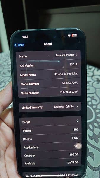 Iphone 15 Pro Max (Factory unlock) 9