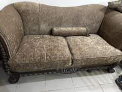 Almost a new sofa set is available for sale