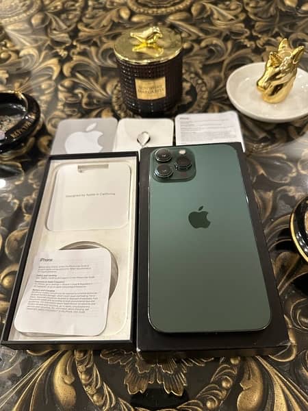 iPhone 13 Pro Max Alpine Green Factory Unlock! 9