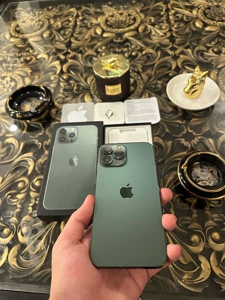 iPhone 13 Pro Max Alpine Green Factory Unlock! 12