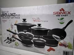 sonex non stick cooking range urgent sale