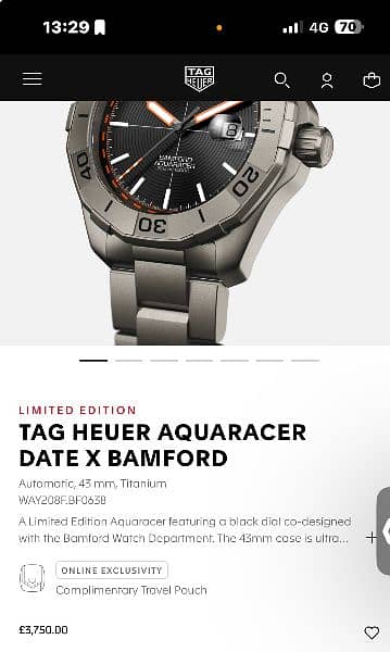 TAG Heuer Bamford Limited Edition 4