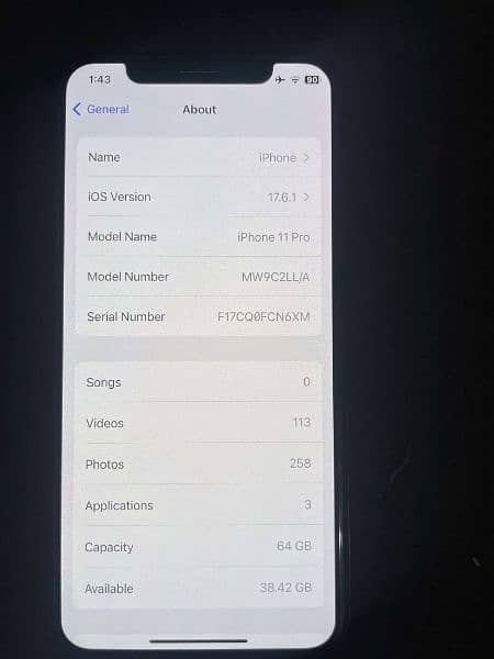 iphone 11 pro non pta just box open 64gb water pack 3