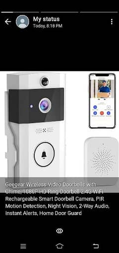 Smart doorbell