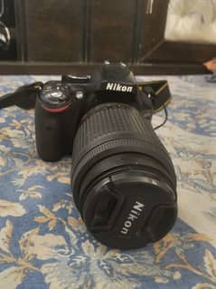 Nikkon D5200 with 2 Lens 18-55 and 55-200 0