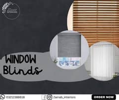 Venetian Blinds /
Chick Blinds / Windows Blinds / Blinds