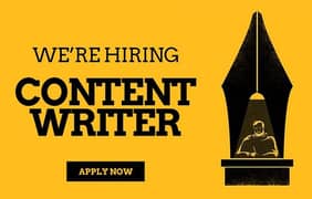 We are looking SEO content writer with fast typing