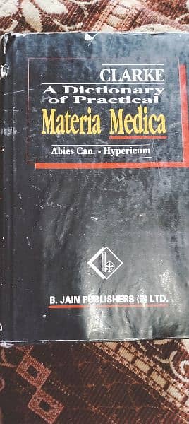 Homeopathic Repertory and Clark materia medica 1