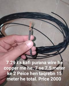 Purana wire Electric ka saman 0