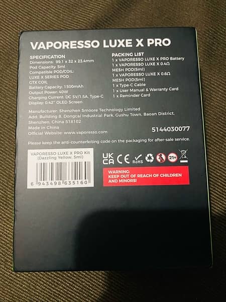 Vaporesso Luxe X Pro 2