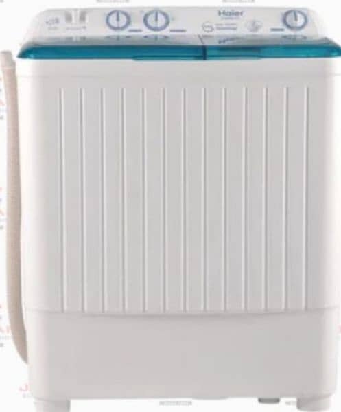 Haier washing machine double tub 1