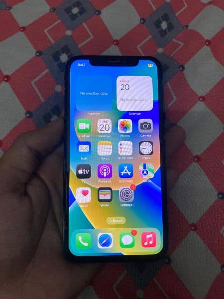 IPHONE X 64GB PTA APPROVED 1