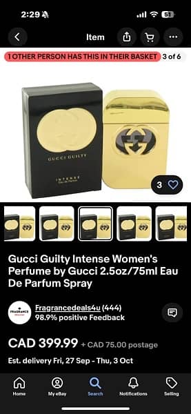 Gucci Guilty Intense 3