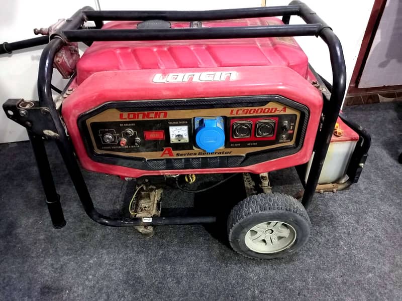 Loncin 6.5 KV LC9000DA Petrol And Gas Generator 0