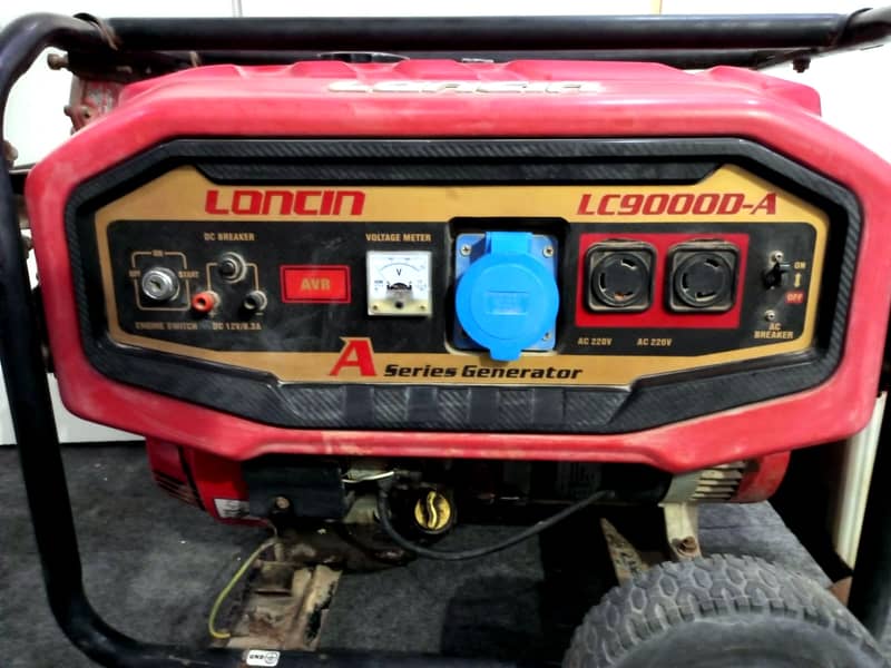 Loncin 6.5 KV LC9000DA Petrol And Gas Generator 1