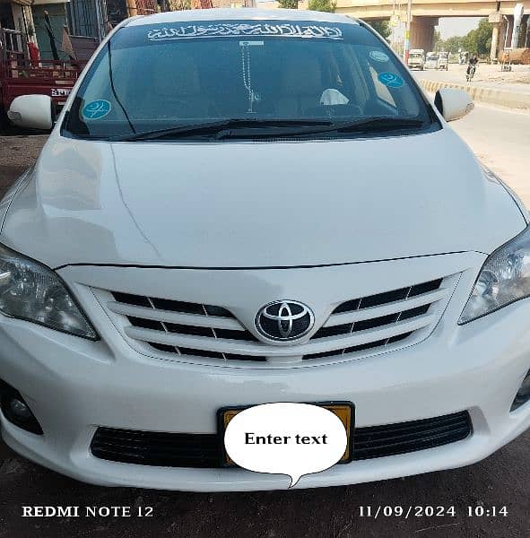 Toyota Corolla XLI 2013 6