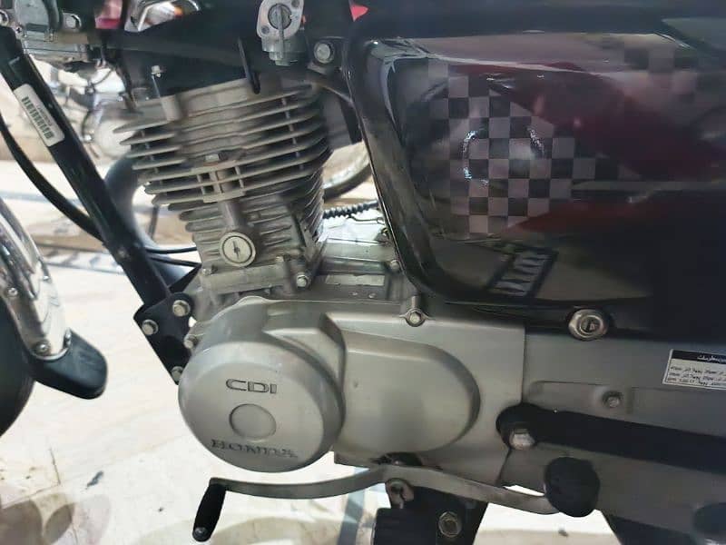 Honda CG 125 2024 Color Black For sale Phone Number 032454383 4