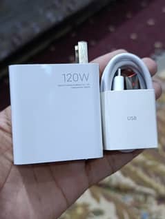 Xiaomi 120W 100% Original Box Pulled Charger 11t, 11t Pro, 12 Pro, 13t