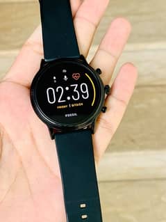 Fossil Gen 5 Carlyle SmartWatch with Speaker,Heart Rate 9/10 Condition