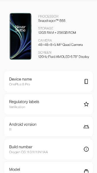 one plus 8 g5 pro 12 256 dual sime watar pakk phone 1